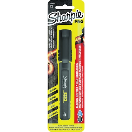 Sharpie Pro Black Fine Tip Permanent Marker 2178497