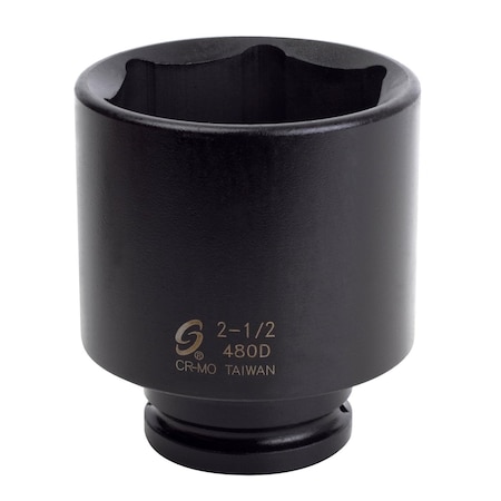 Sunex 3/4 in Drive 2-1/2 in Deep Impact Socket 480D