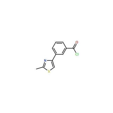 Ak Scientific 3-(2-Methyl-1, 3-thiazol-4-yl)benzoyl chloride (1g), CAS 844891-05-0 0456AF-1g