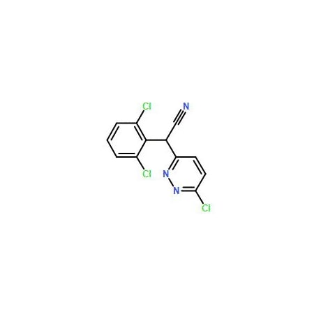Ak Scientific 2-(6-Chloropyridazin-3-yl)-2-(2, 6-dichlorophenyl)acetonitrile (100mg), CAS 209412-06-6 0713AB-100mg