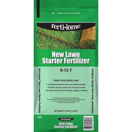 Ferti-Lome Lawn Starter Lawn Fertilizer For Multiple Grass Types 4000 sq ft 13906