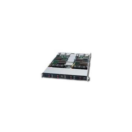 Supermicro SuperServer Two Node Dual LGA1366 1200W 1U RackmountServer SYS-1026TT-TF