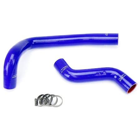 Hps Performance High Temp Reinforced Silicone Radiator Coolant Hose Kit, Blue, 57-1035-BLUE