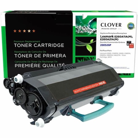 Clover Imaging Group MICR Toner Cartridge, Remanufactured 200526P