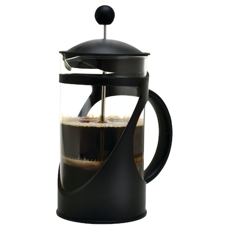 Primula Coffee Press, 8 Cups Capacity, Borosilicate Glass/Plastic/Stainless Steel, Black TCP-2908