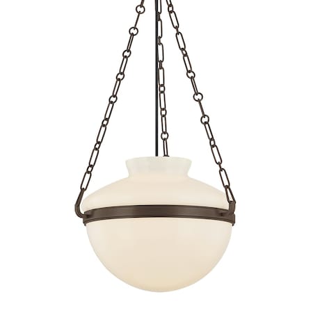 Troy Lighting Paradigm 1 Light Pendant in Bronze Finish F5116-BRZ