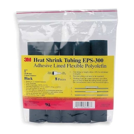 3M Tubing, Shrink, PK12 EPS-300-3/4