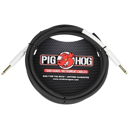 Pig Hog 10-Feet 1/4-in - 1/4-in 8mm Inst. Cable PH10