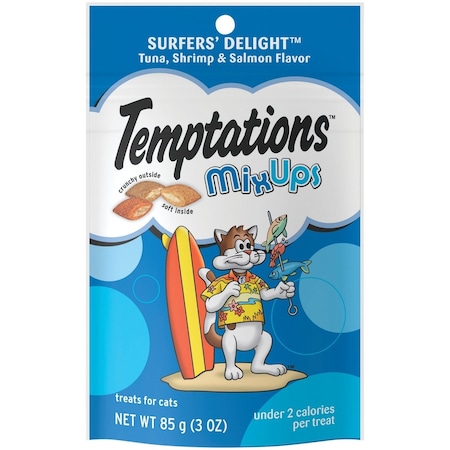 Temptations Mix Ups Surfers Delight 3 Oz. Cat Treats 798454