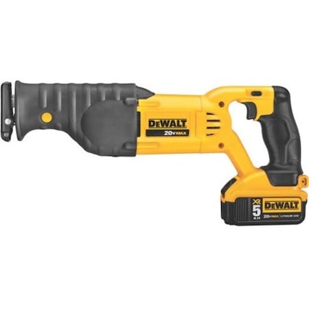 Dewalt Cordless ReciprocatIng Saw Kit, 7.4 lb., 20V Max DCS380P1