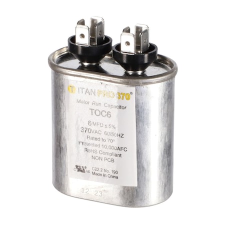 Diversitech 6 MFD 370V OVAL TOC6