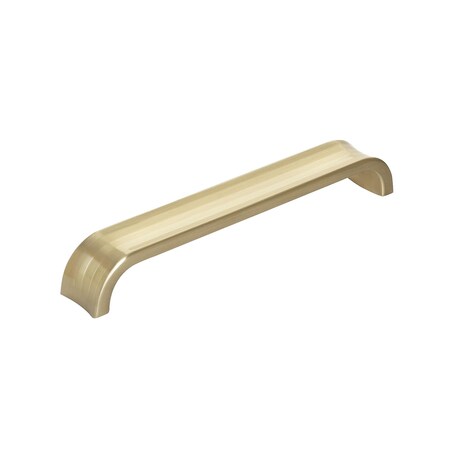 Amerock Concentric 6-5/16 in 160 mm Center-to-Center Golden Champagne Cabinet Pull BP36814BBZ