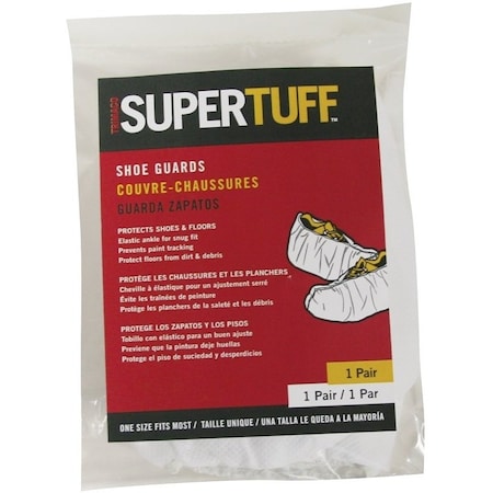 Trimaco Shoe Guard, Universal, Polypropylene, White 04501/12