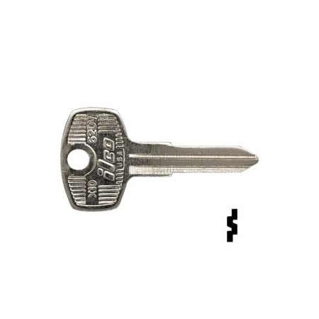 Ilco Unican Datsun Key Blank 62DV, 10PK X10