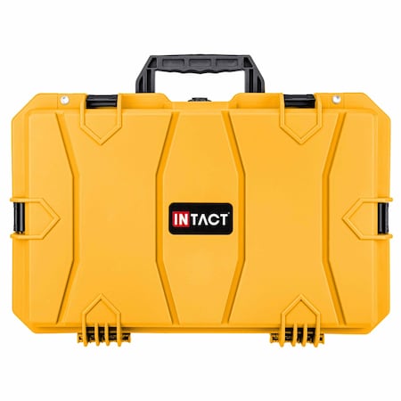 Eylar Intact 21.6in Stacker Series Standard Hard Gear Case with Foam Yellow NG00012-YLW