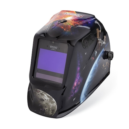 Lincoln Electric Welding Helmet, 2450 Adv Intergalactic K5243-5