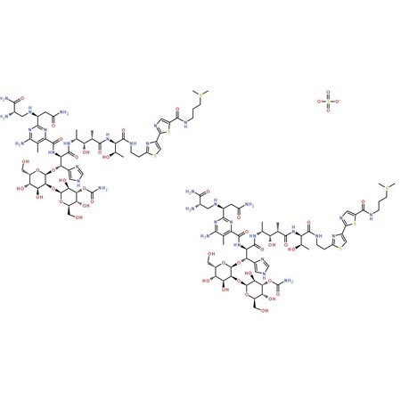 Ak Scientific Bleomycin sulfate, 1.5-2.0 U/mg (100mg), CAS 9041-93-4 Q566-100mg