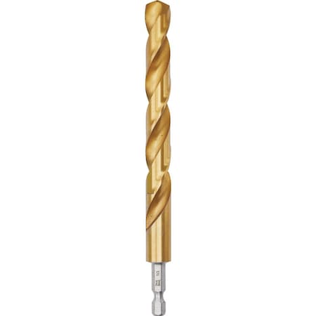 Do It Best 1/2'' Impact Ready Titanium Hex Shank Drill Bit QJDIB-DB-059