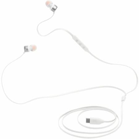 Jbl Tune 310C USB-C Wired Hi-Res In-Ear Headphones JBLT310CWHTAM