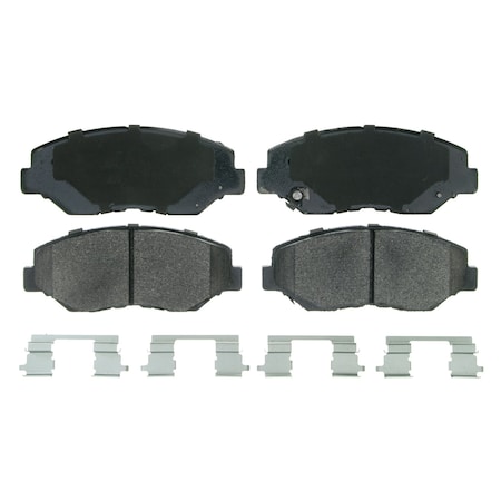 Wagner Brake QuickStop Front Disc Brake Pad Set Semi-Metallic,  ZX914