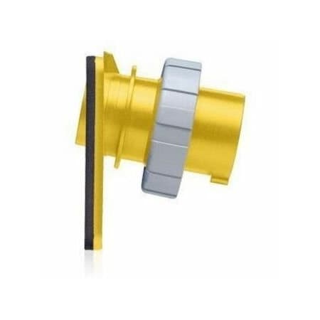 Leviton Industrial Grade Inlet, Watertight, 30 Amp, 125 Volt 330B4W