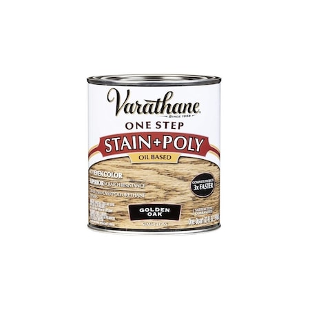 Rust-Oleum Varathane Golden Oak Stain And Polyurethane, 2PK 225244H
