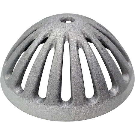 Amgood Floor Drain Strainer (Aluminum, 5.5 in. Dome) AMG FSDS-Z