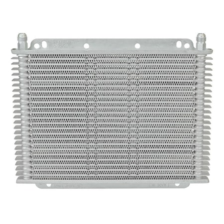 Flex-A-Lite 400123 0.37 in. Barb 23 Row Transmission Oil Cooler FLE400123