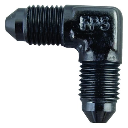 Fragola 482103-BL -3 AN 90 deg Union Fitting - Black FRG482103-BL