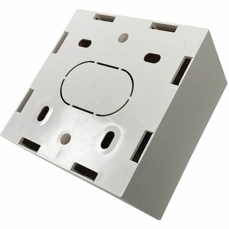 Tripp Lite SINGLE-GANG SURFACE MOUNTING BOX UK STYLE 86 X 86 X 47MM WHITE N042U-MB1