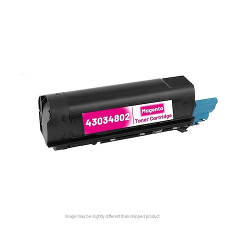 Okidata Replacement, YELLOW Compatible Toner, 3,000 page yield 43034801
