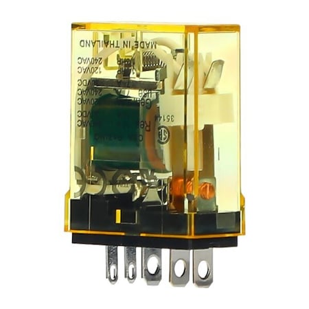 Idec Spdt 120Vac Plug In Relay RH1B-UAC120V