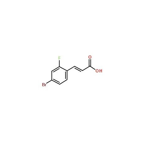 Ak Scientific 4-Bromo-2-fluorocinnamic acid (100g), CAS 149947-19-3 X2819-100g