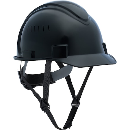 North Short Brim, Type I Vented, Hard Hat w/HDPE Shell, 4-Point Textile Suspension, Wheel Ratchet Adjustment NSB21011