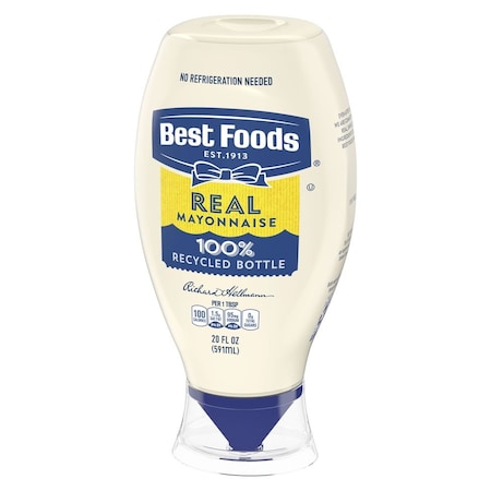 Best Foods Real Mayonnaise Squeeze Bottle, 20 Ounce 84135753