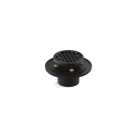 Kohler Clearflo Round brass tile-in shower drain 22671-BL