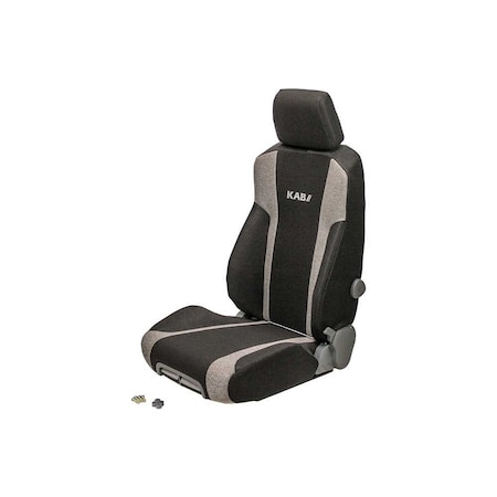 Uni Pro 1041 Seat Top Assembly, Multi-Gray Fabric 8560