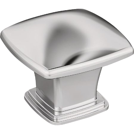 Amerock Garfield 1.1875'' L. Polished Chrome Knob BP3702026