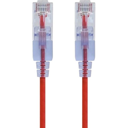 Monoprice SlimRun Cat6A Ethernet Patch Cable - Snagless RJ45_ UTP_ Pure Bare Cop 16314