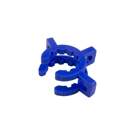 United Scientific Clips For Jointed Glassware, Polypropylene, Size 19, Blue, 10PK CLJP1926PK10