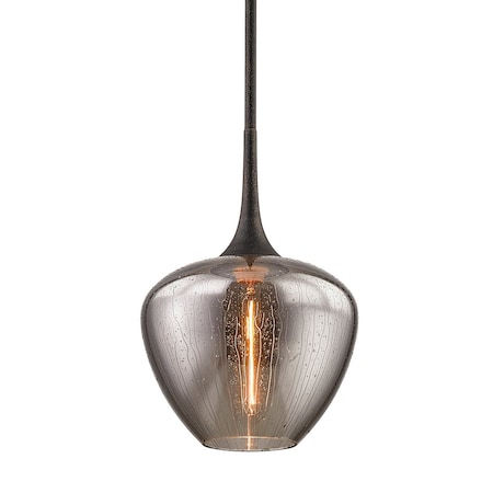 Troy Lighting West End 1 Light Pendant 12.5 In. Vintage Bronze F7055-VBZ