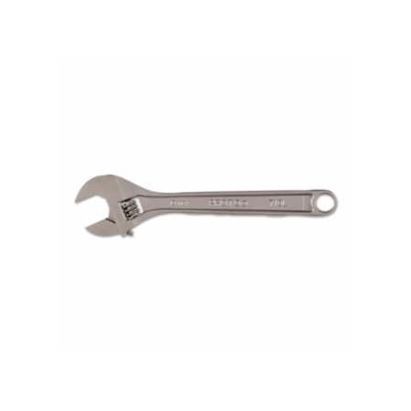 Proto Click-Stop Adjustable Wrenches, 10 in Long, 1-5/16 in Opening, Chrome 577-710LA