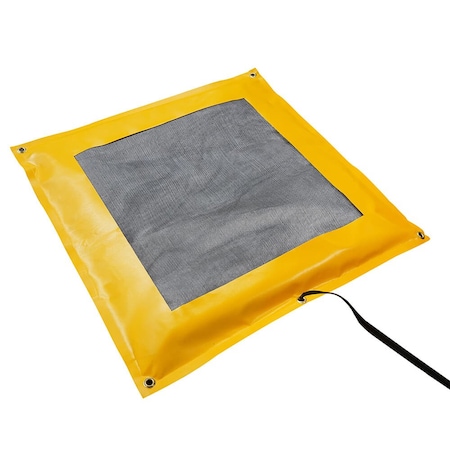Enpac 3'x3' Dripillow Drip and Leak Pad, Yellow 5690-YE