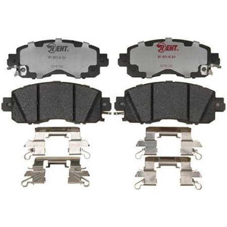 Rm Brakes EHT1650H Ceramic Brake Pad Set With Hardware R53-EHT1650H