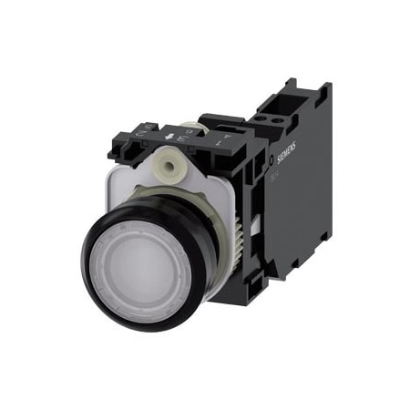 Siemens Illuminated pushbutton 22 mm 3SU1106-0AB60-3FA0-ZY19
