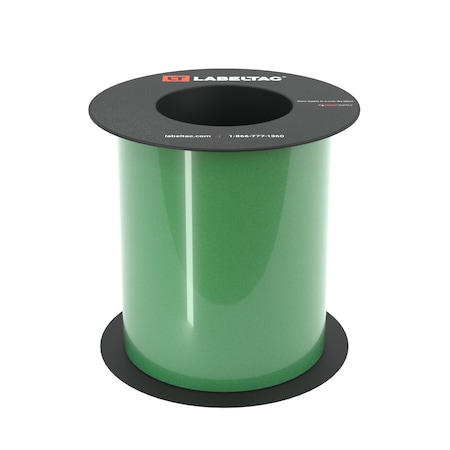 Labeltac Safety Grade Reflective Label Supply 6in x 75ft LT9, Green LT605SGRF-C