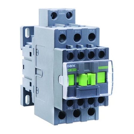 Noark Contactor - Ex9C - 18A - 240Vac (50/60Hz) - 3P (3NO) - 1NO+1NC aux. contacts EX9C1811U7