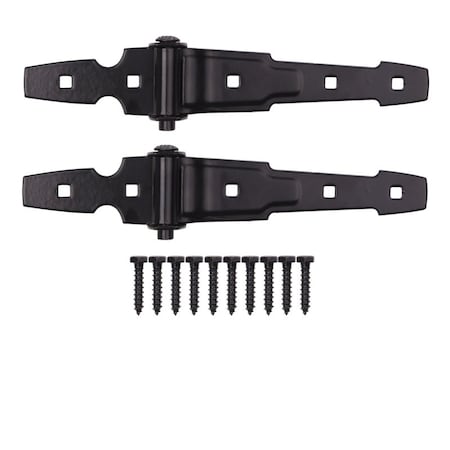 Prosource T-Hinge, Steel, Black, Loose Pin Pin, 180 deg Range of Motion, 40 Pair lb 33145PKB-PS