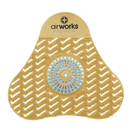 Hospeco AirWorks w/Smart Block Urinal Screen, Citrus Grove - Case of 12 AWSP231