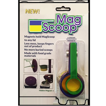 Club Clean Magnetic Food Scoops MAGSCOOP